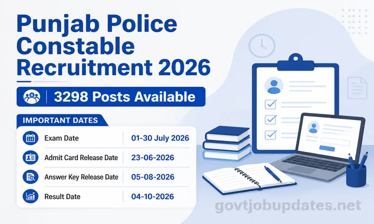 Punjab Police Constable Recruitment 2026