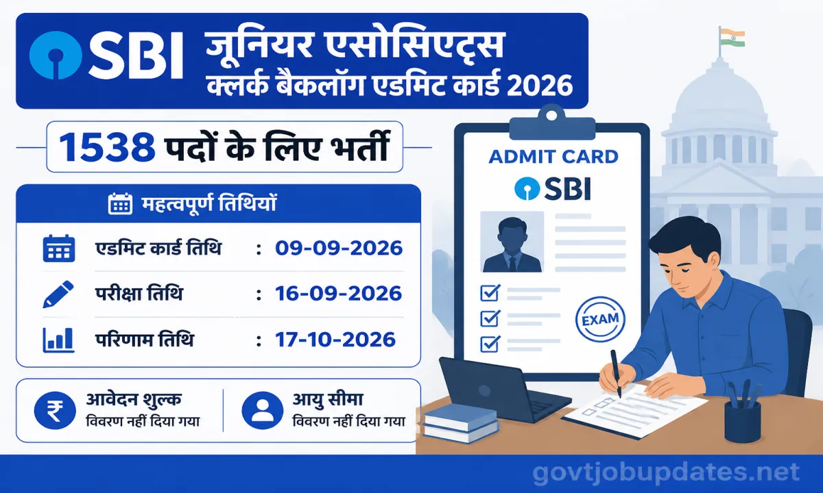 SBI Clerk Recruitment 2026
